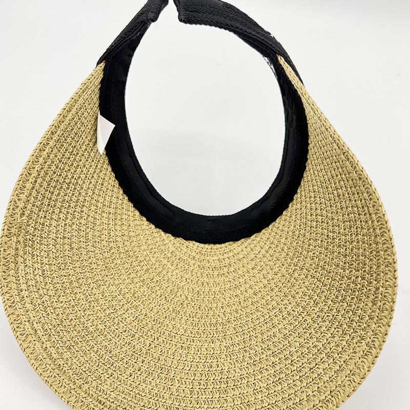 Summer Sky Top Sun Protection Hat Women Outdoor Big Hat Brim Sky Top Hat Men
