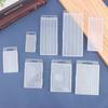 NEW 5/10 Hole Transparent Packaging Case Plastic Twist Drill Empty Box Storage Box Toolbox Tool Accessories Woodworking
