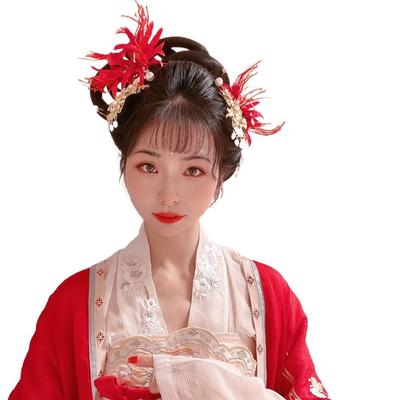 Artificial Lycorisradiata Hair Stick Artificial Flowers Hanfu Hair Clip Sweet Flower Hairpin  Party