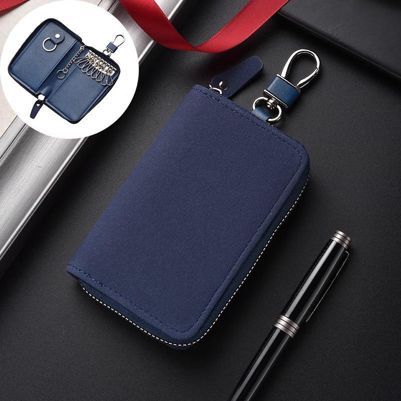 Minimalistischer Unisex Schlüsselorganisator & Kartenhalter - Modische Schutzhülle für Autoschlüssel