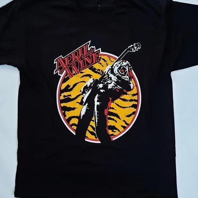 Camiseta negra vintage de la banda April Wine Unisex todas las tallas S5XL FN1422 Camiseta Unisex