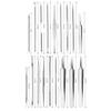7pc/9pcs Blackhead Remover Tool Acne Remover Stainless Steel Acne Needle Set Facial Skin Pore Cleaner Skincare Cleaning Tool
