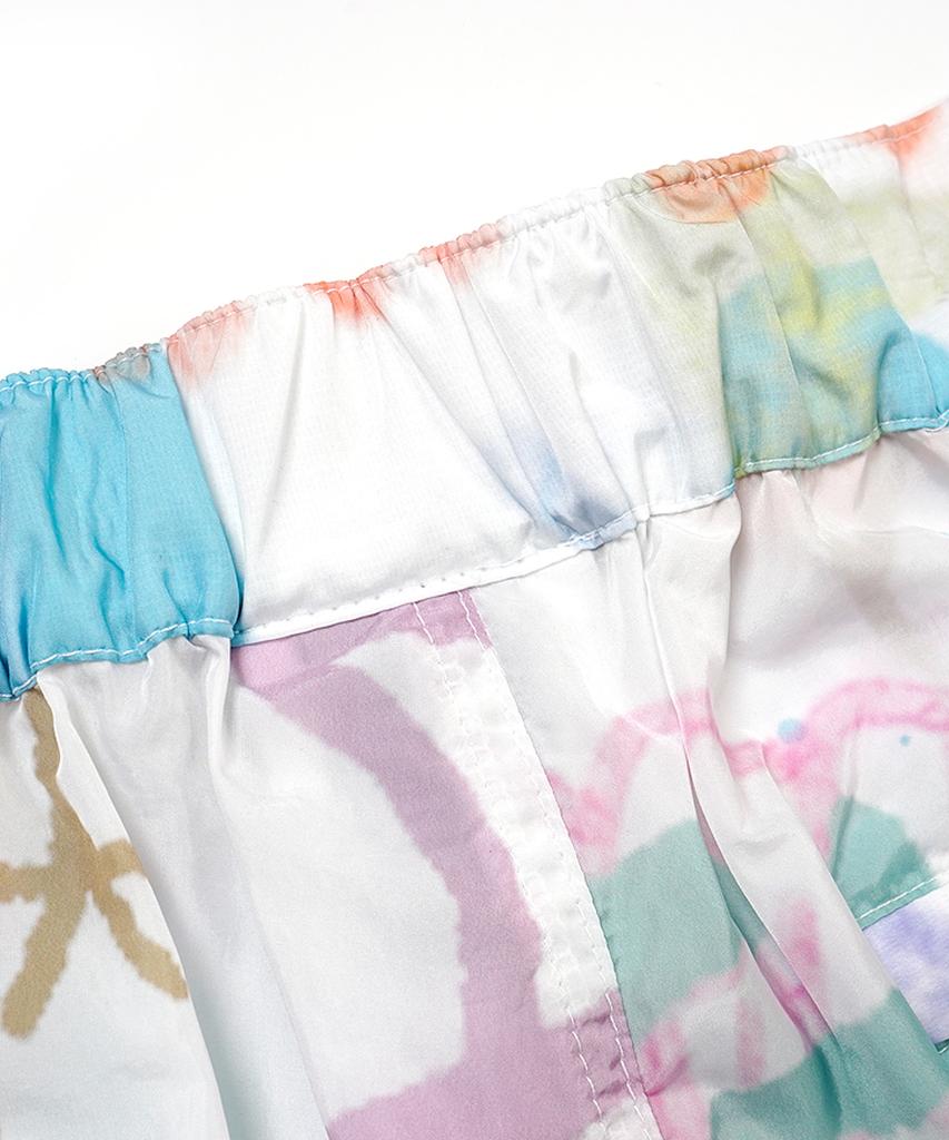 STIGMA 22 Painting Shorts White Multi