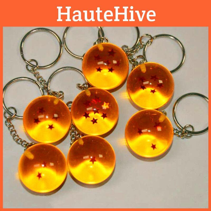 Najwyższej jakości Anime Dbz Dragon Ball Z Cosplay Kryształowa Kula Gwiazdy Brelok