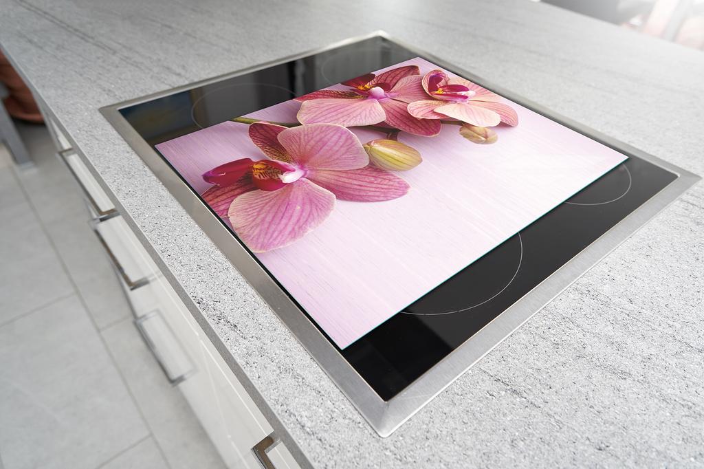 GLASS CUTTING BOARD 45x52 Flower