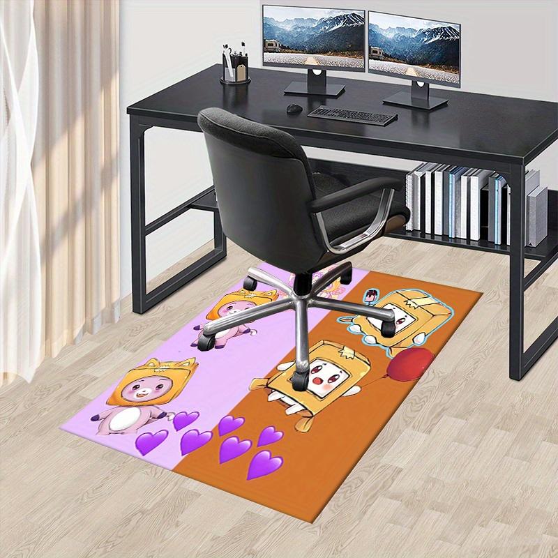 

1pc LankyBox Office Carpet Soft Polyester Entrance Carpet Washable Non slip Machine Washable Indoor 60cm by 90cm