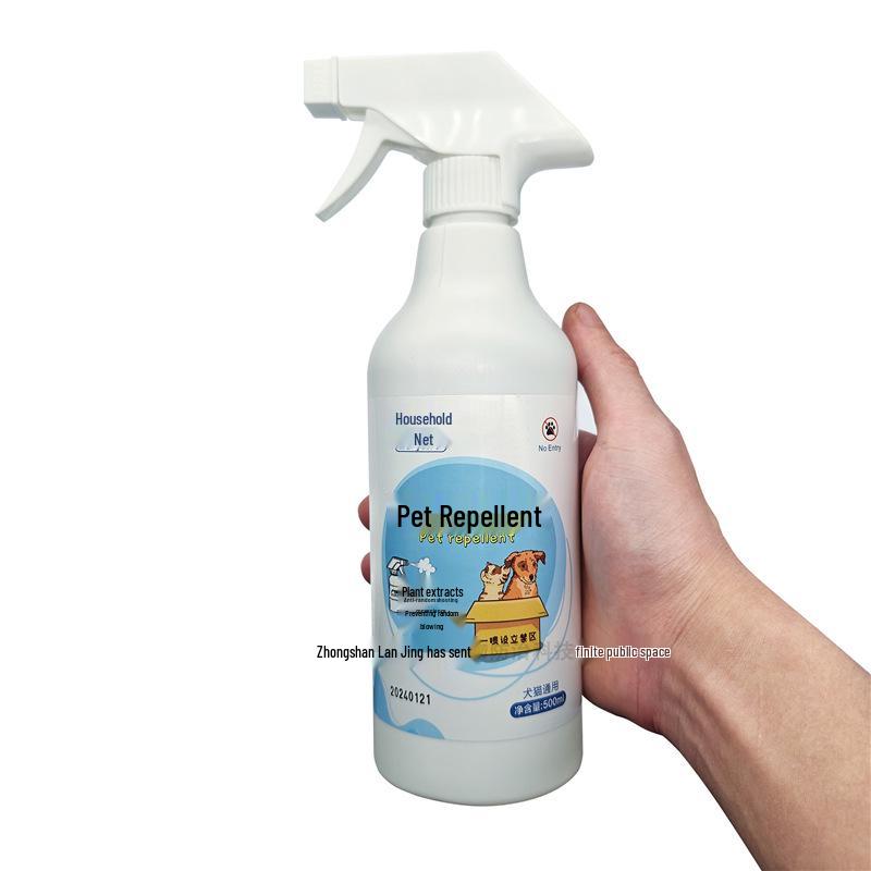 Premium Pet Repellent Spray for Cats and Dogs - Prevents Random Urination