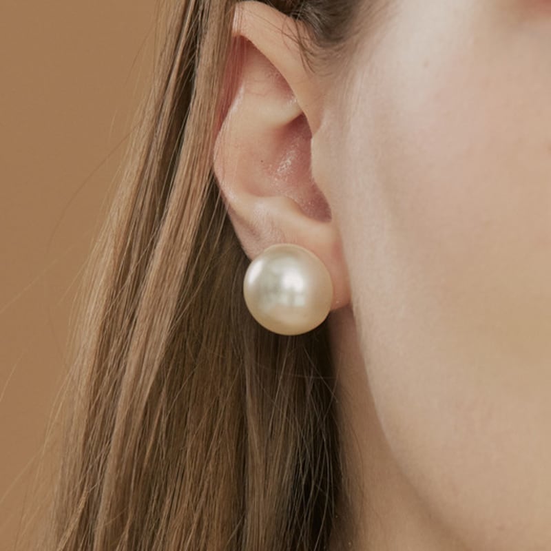 Hei PUMPKIN PEARL EARRING