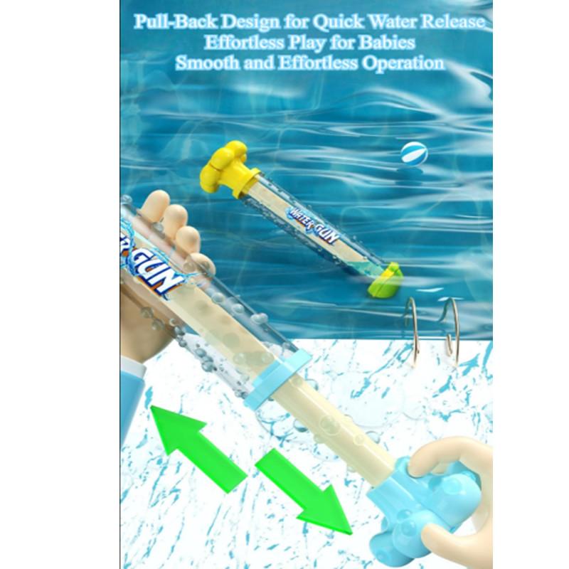 Fireworks Spray Water Pull-Back Water Gun Outdoor Splash Games for Pool Lawn Activities Kids Summer Interactive Water Spray Toys