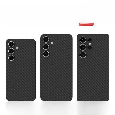 Suitable for Samsung S25ultra Ultra Thin Kevlar Carbon Fiber Pattern Pp Mobile Phone Case Full Inclusive S24