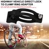 Bike Front Derailleur Braze-On Convertor 34.9mm Clamp Adapter Bike Accessories