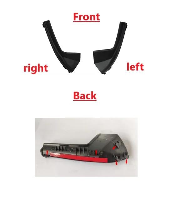 1 pereche capac de grilă exterioară pentru Nissan Tiida 05-10 colțuri inferioare parbrizului mașinii capac decor cu clips