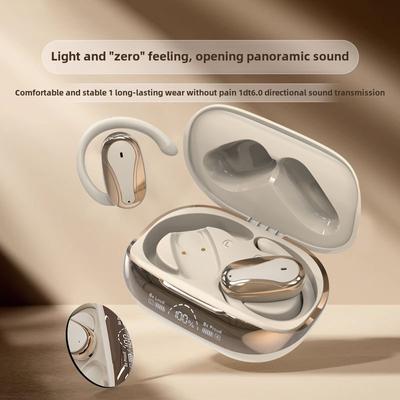 New OWS Wireless Ear Mounted Bluetooth Earphones Ultra-long Life Noise-cancelling Sports Earless Painless Earphones