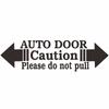 Premium Auto Tür Vorsicht Bitte Nicht Ziehen Aufkleber Zuverlässig und Langlebig!
