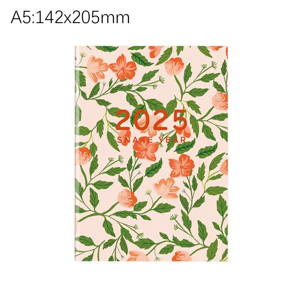 A4 A5 Planner Notebook Work Efficiency 2025 Calendar Planner Schedules Notebook  Office