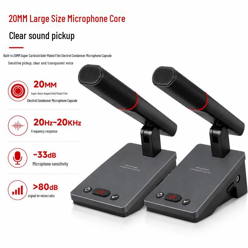 Greatwall HL-810-C Wired Digital Conference Chairman Microphone (CN Version)