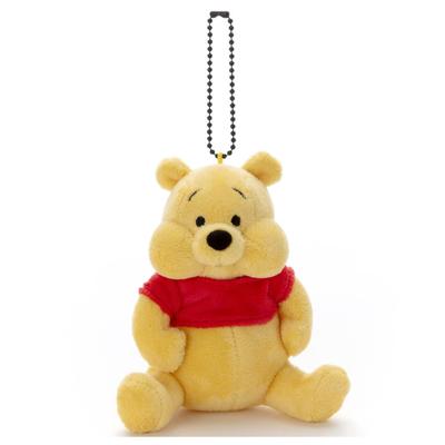 Disney Character Funny Face Ball Chain Mascot Winnie the Pooh L Plush Toy Height Approx. 13cm
