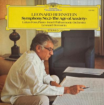 LP Schallplatte LEONARD BERNSTEIN ISRAEL PHILHARMO Sinfonie Nr.. 2 Das Zeitalter der Angst 2530969 Deutsche Grammo 1978 Deutschland Klassik Gebraucht