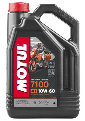 Motul Engine Oil 7100 4T 10W60 4L (Synthetic)