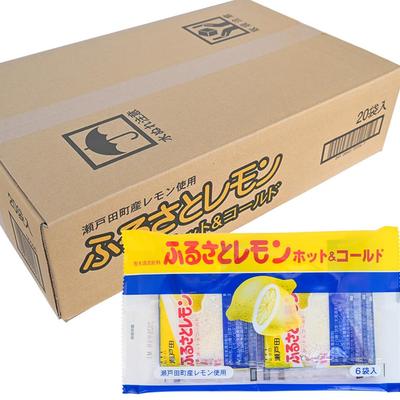 Hometown Lemon Made with Setoda Lemons [72g (6 Bags) X 20 Bags/1 Case]