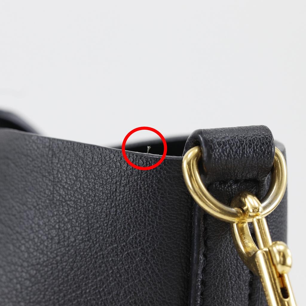 Saint Laurent Legetøj Indkøbstaske Håndtaske 600307 2VEJS Skulder sort Kalveskind Kvinder Brugt
