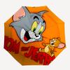 1 pz Ombrello Pieghevole Apri/Chiudi Automatico Tom & Jerry, Struttura a 8 Stecche Antivento, Ombrello da Viaggio Leggero per Donna/Uomo,a0902094