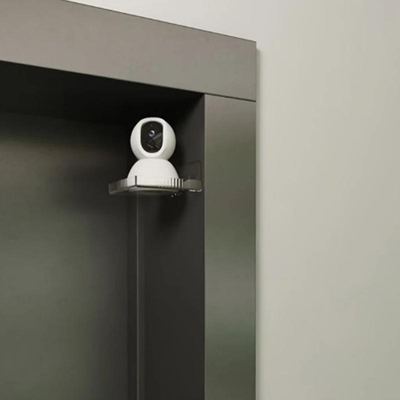 Wandhalterung für Überwachungskameras, Mini-Lautsprecher, Wandregal, Ausstellungsregale, transparenter Halter, schwimmendes Lagerregal