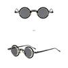 Durability Round Metal Sunglasses with Scratch Resistant Lenses Baby Sunglasses Accessories for Day Wear