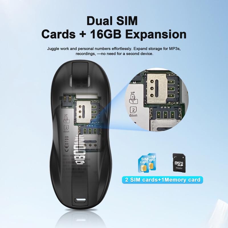 SERVO X18 Car Style Mini Mobile Phone Magic Voice Blacklist Call Recording Bluetooth Dial 2G Super Small Cellphone 2 SIM Standby