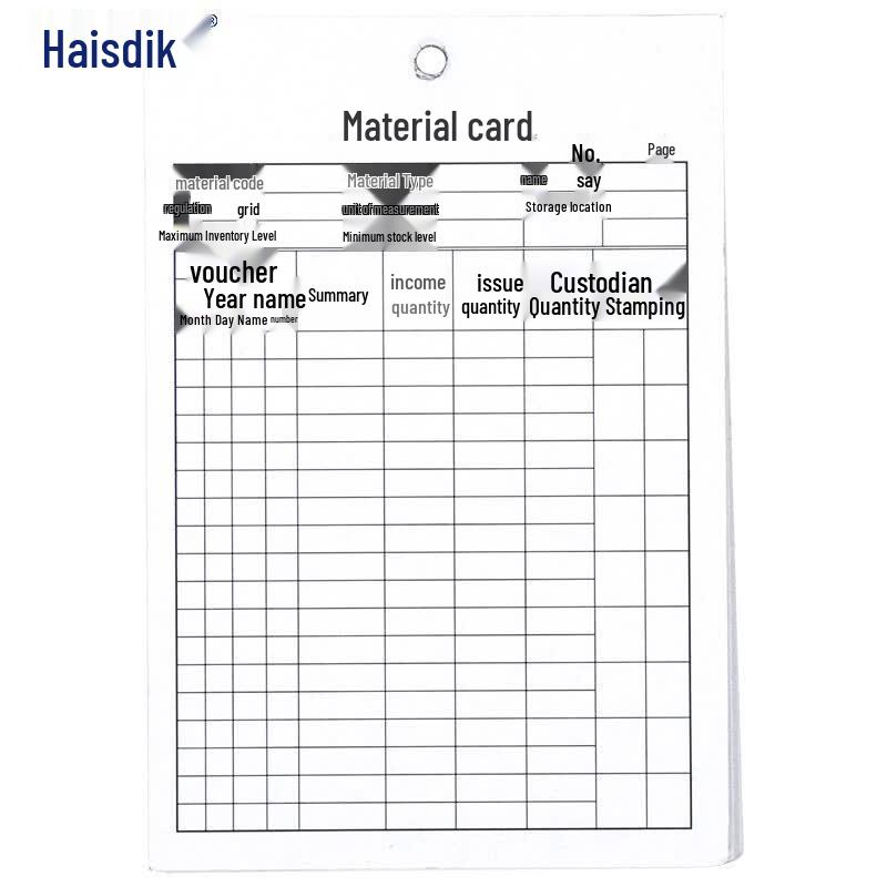Haisidike HKW-197 Double-Sided Thick Paper Cards