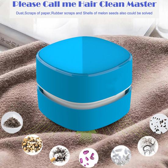 Cordless Desktop Vacuum Cleaner Strong Suction Low Noise Battery Powered Portable Handheld Wireless Dust Sweeper