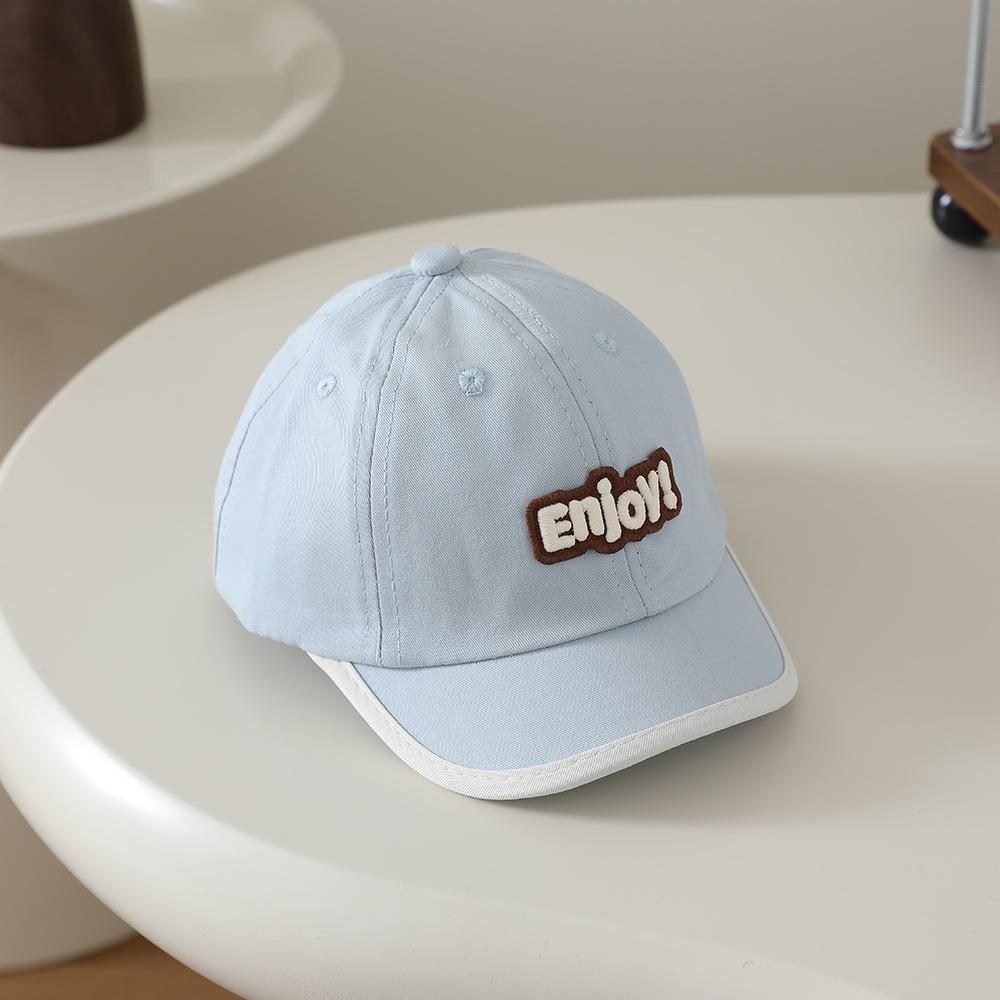 Children's Korean Style Duckbill Baseball Cap - Sun Protection for Spring & Autumn Toddlers