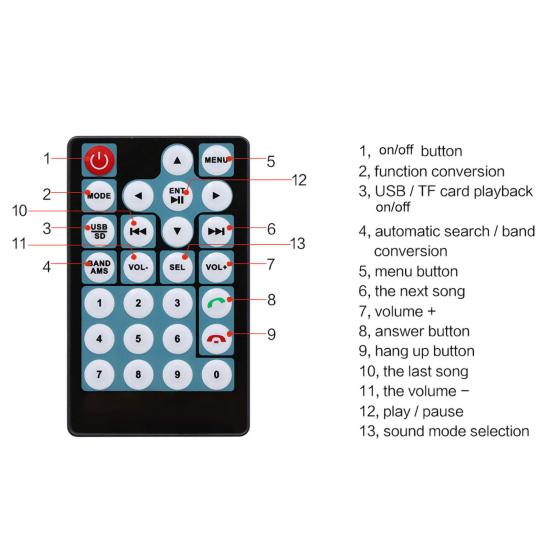 Intelligent Car Radio 7-Inch Display Player Lossless
