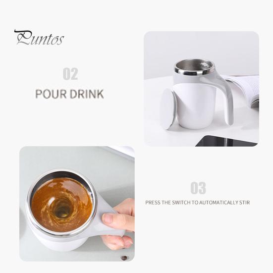 Automatic Magnetic Stirring Coffee Mug Self Stirring Coffee Mug Electric High Speed Mixing Cup for Coffee Milk Tea Household Rechargeable Drink Mixer