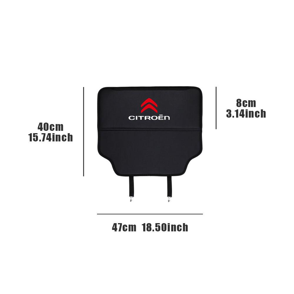 

1pc PU Leather Car Seat back Organizer Hanging Backseat Storage Bag For Citroen C1 C3 C5 C2 Berlingo Celysee Cactus Accessories 1PC