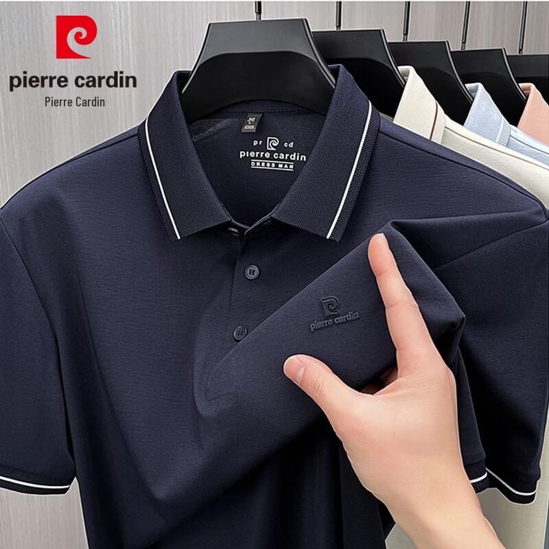 Pierre Cardin Men s Ice Silk Business Casual Polo Shirt 3XL
