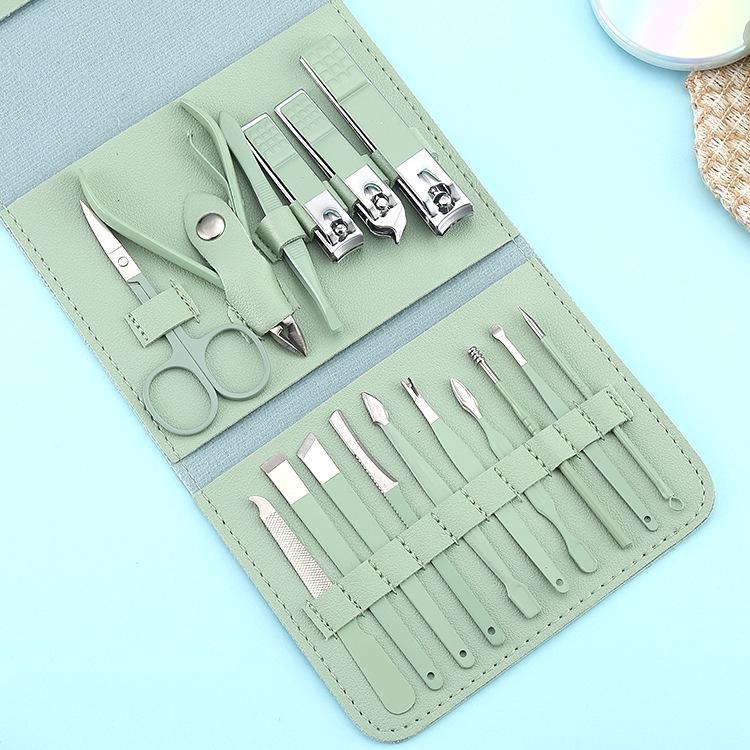 Custom Nail Clipper Set: Clippers, Tweezers, Scissors, Ear Pick & Foot Care Tools