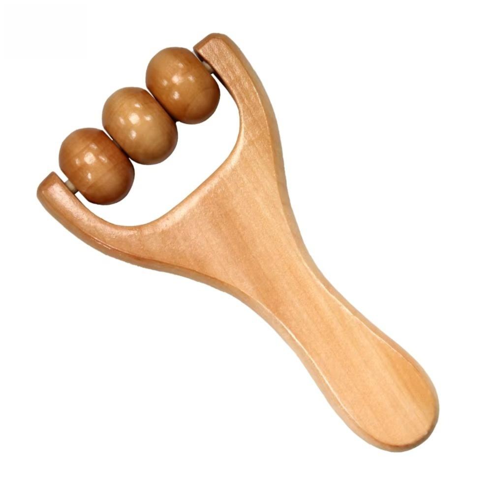 

Portable Wooden Massage Rollers Clear The Meridians Multi-function Wooden Trigger Point Roller Massage Tools Massager Stick