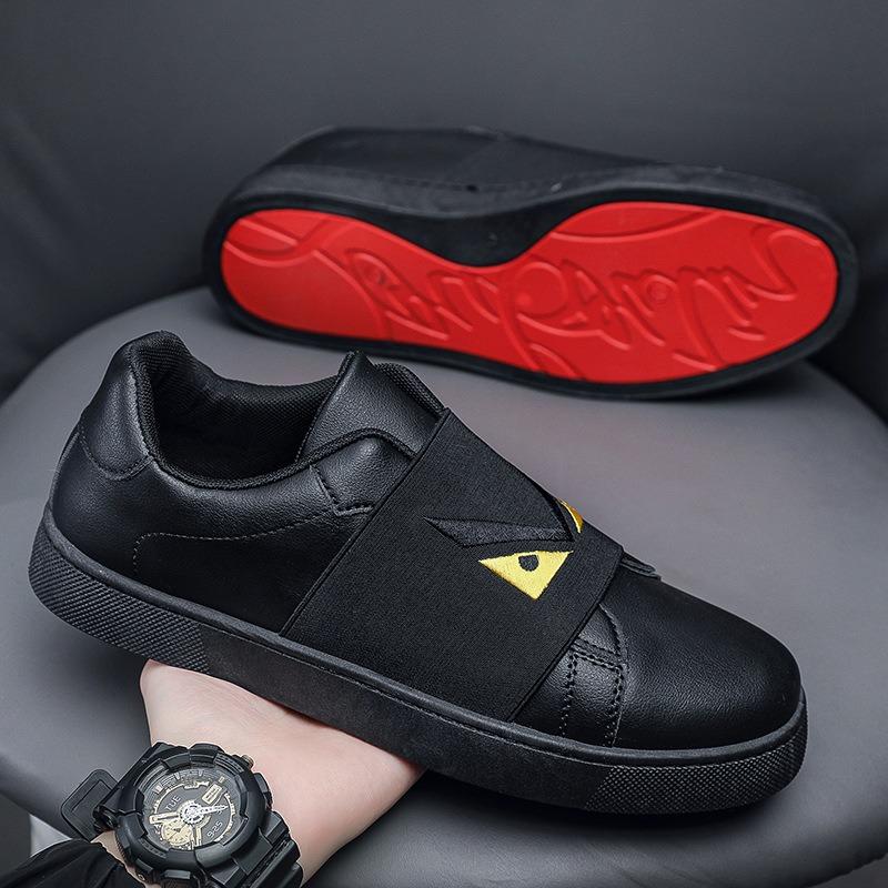 

Кроссовки Повседневные Мужские Дизайнерские Клепки Блестящие Панк Обувь для Скейтборда Мода Микрофибра Кожа Ткань Увеличение Роста Плоская Обувь на Платформе 39