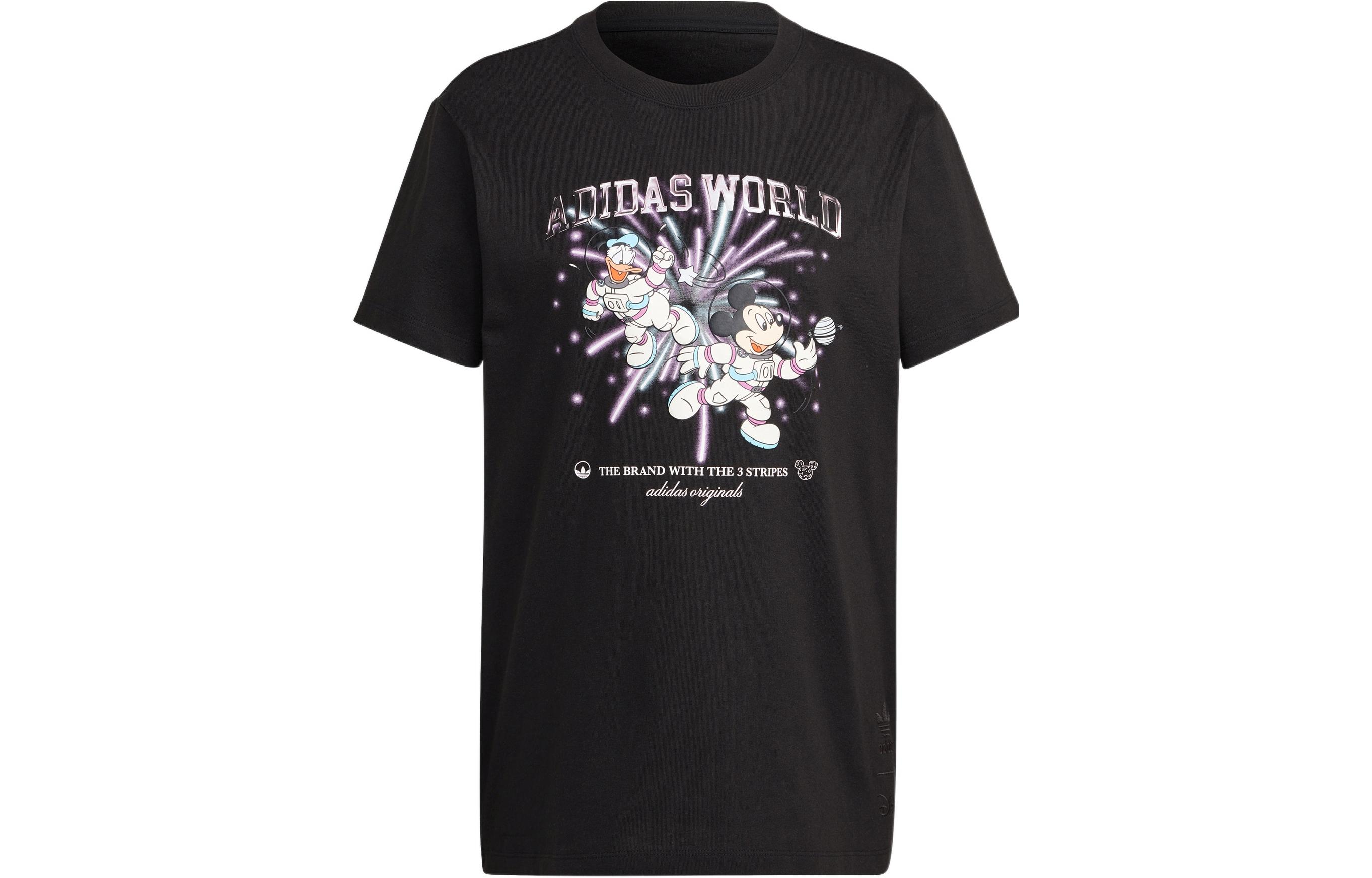 Adidas Originals x Disney graphic-print cotton T-shirt HL9050 S