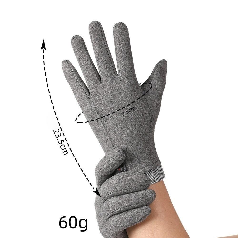 Touchable Screen Winter Gloves Dralon Driving Mittens  Autumn and Winter