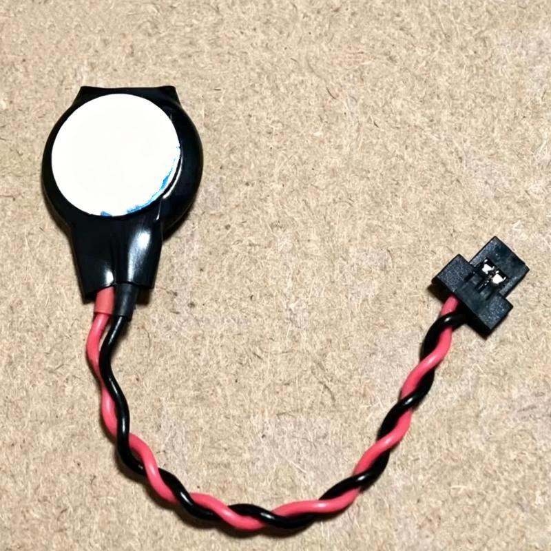 CMOS BIOS Battery 2 Pin Connector Reliable Long Lasting Power for Laptop Desktop IT Maintenance Backup Use