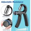 5-Piece Hand Grip Training Set  Adjustable Gripper (11-132 Lbs/5-60kg) | Forearm Strength Trainer & Hand Exerciser for Muscle Building, Post-Injury Re