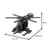 MOC AH-7 Notar Helicopters Stavebnice Model Vojenský útočný vrtuľník Tehly Montážne Hračky Vzdelávacie Hračky pre Deti Vrtuľníky Darčeky