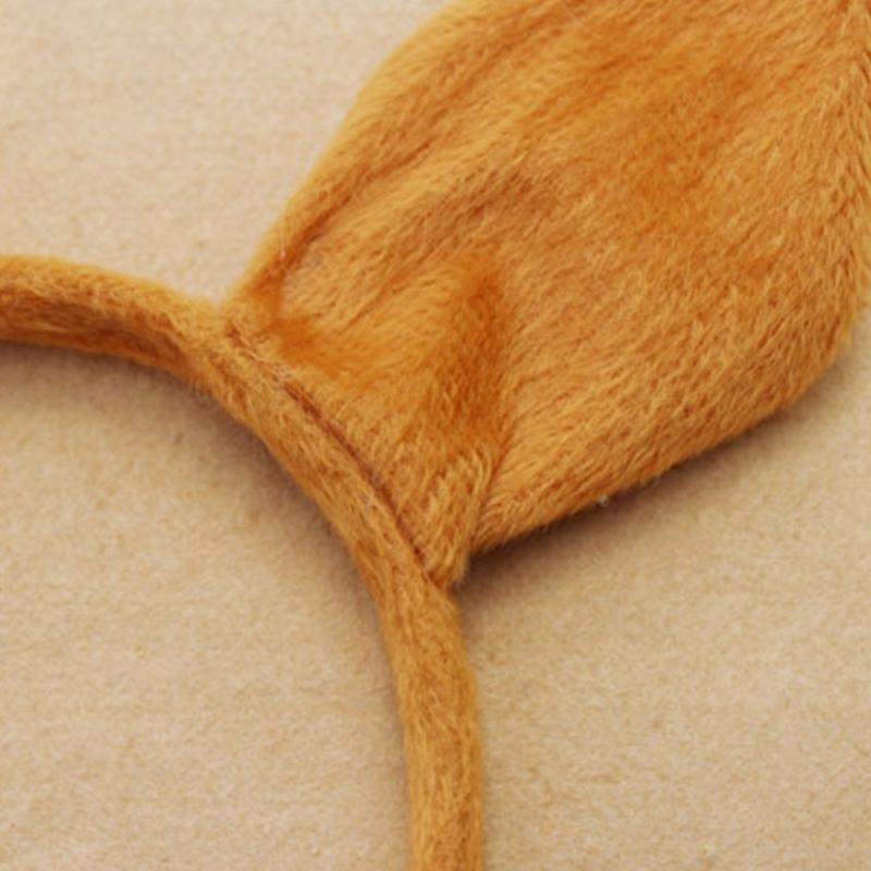 Eichhörnchen Kostümzubehör Eichhörnchenohren Stirnband Schwanz Eichhörnchen Kostüm Requisiten