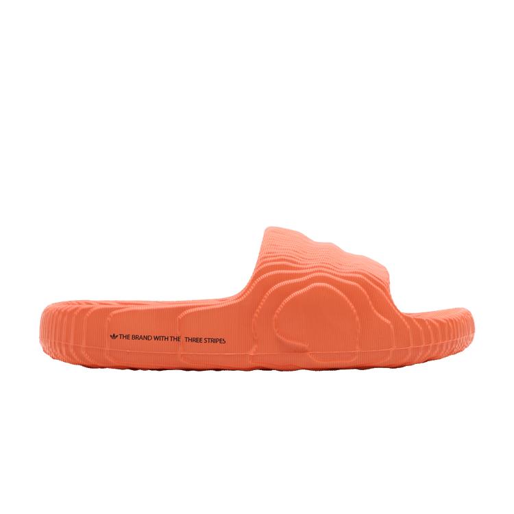 adidas Adilette 22 Slides Orange Core Black 37