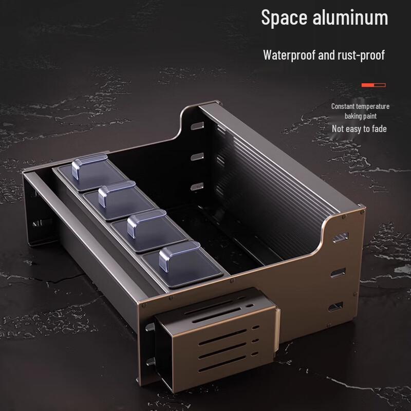 Yingbai Modern 3-Tier Countertop Spice Rack