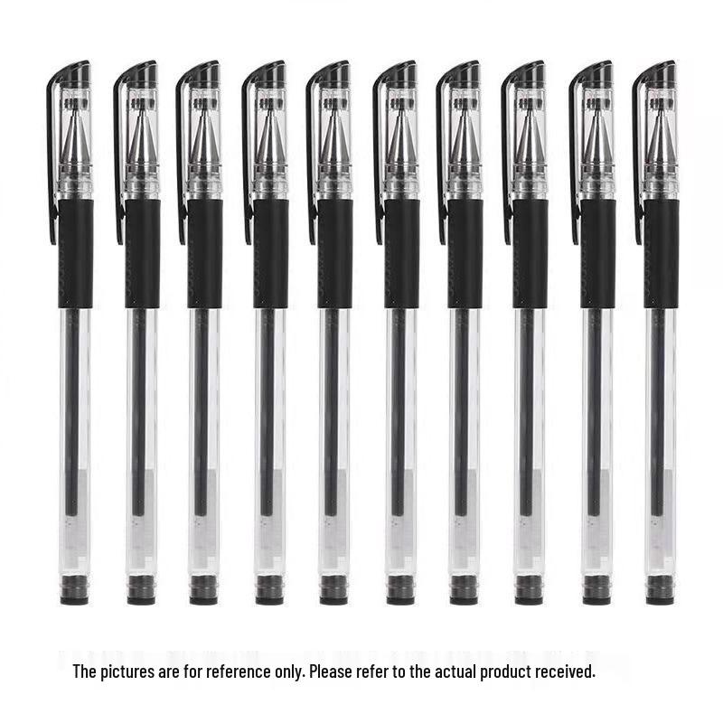 0.5mm Black & Red Non-breaking Bullet Tip Pen Refills - Full Needle Tube for Signature & Carbon Pens