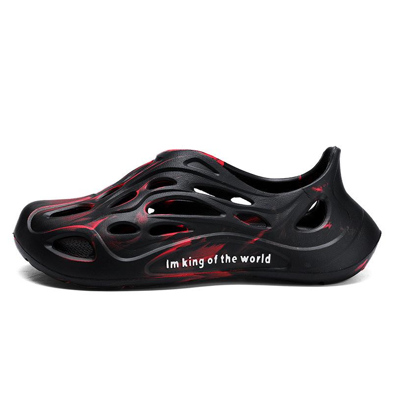 

Обувь с камуфляжным принтом кокоса 2024 новые сандалии мужская пляжная обувь для выхода в свет дорожная обувь повседневные студенческие сандалии прилив 39