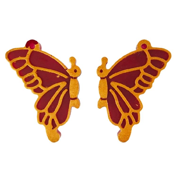 Butterfly-Silicone Mold Pendant Resin Epoxy Mold for Casting Resin Keychain Mold